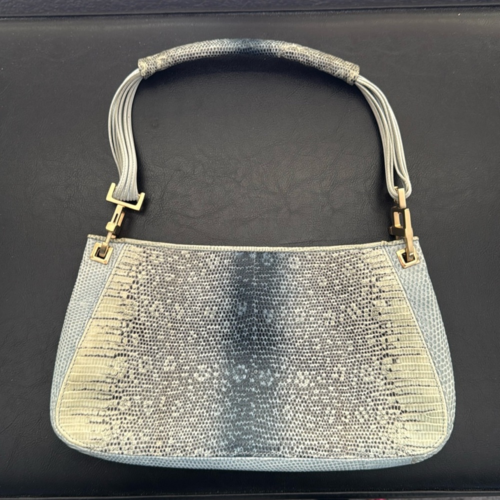 Bottega Veneta Lizard Shoulder Bag